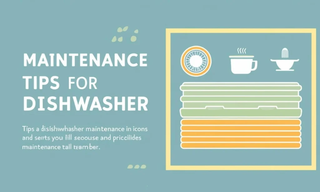 maintenance tips to keep your dishwasher clean