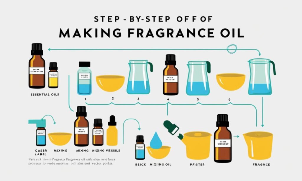 steps to make fragrance oil