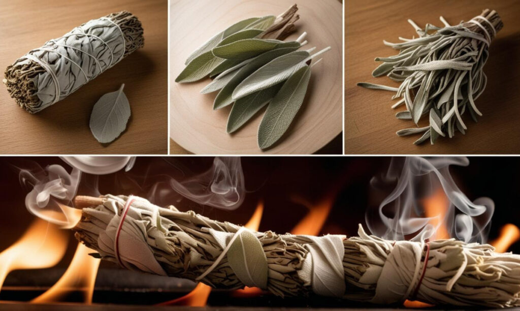 steps to make sage smoke