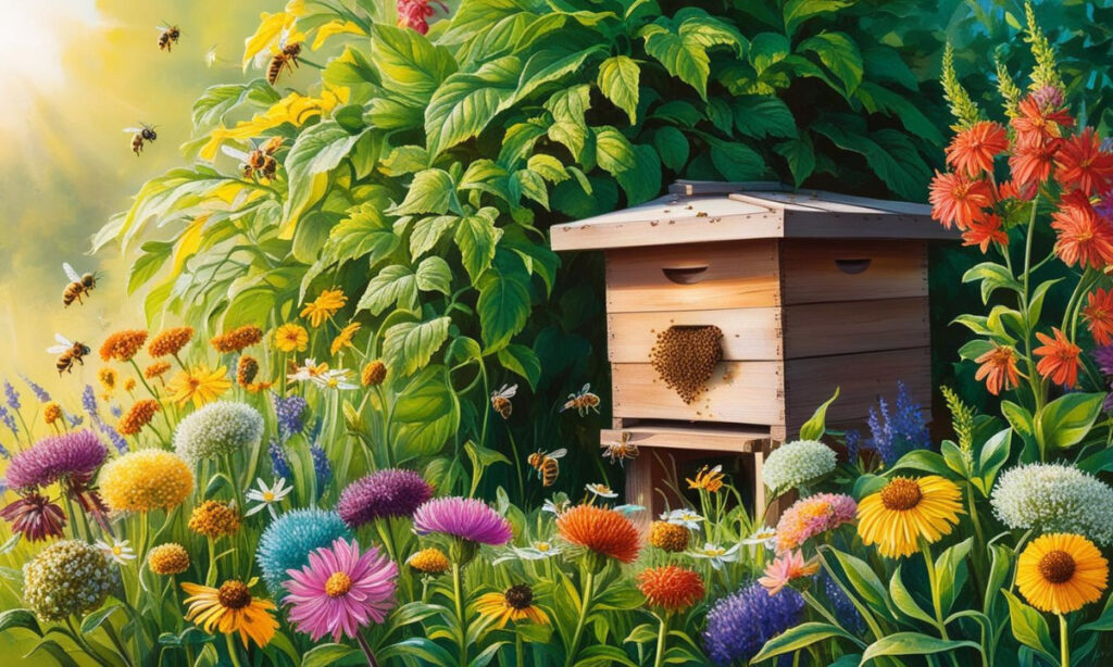 creating a bee friendly environment