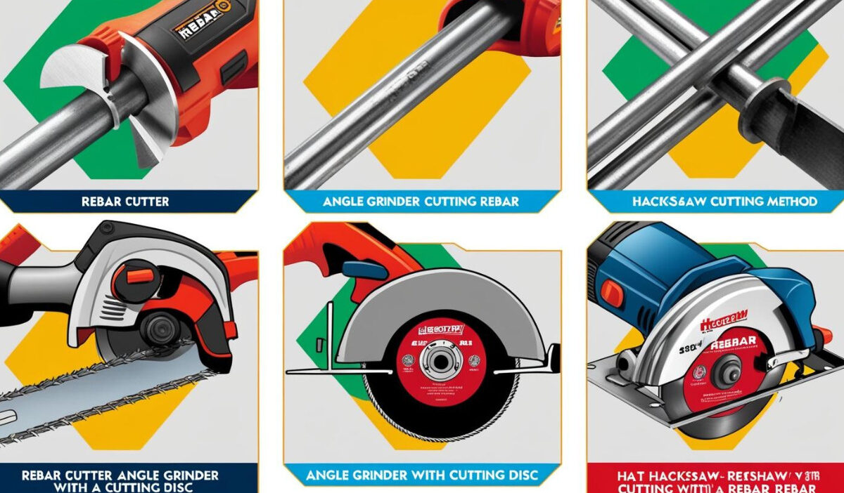 how to cut rebar