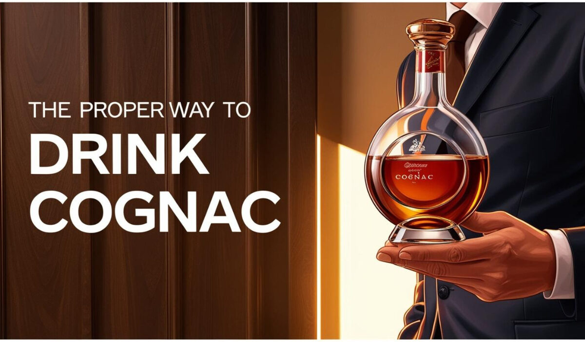 how to drink cognac