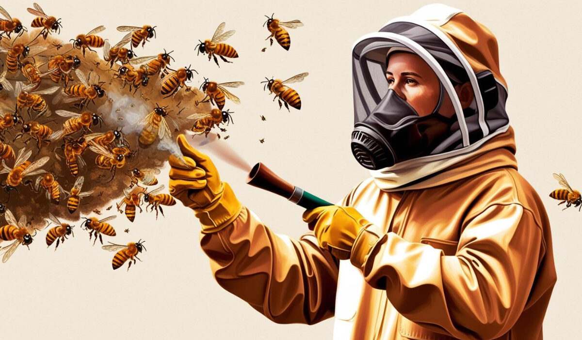 how to repel bees