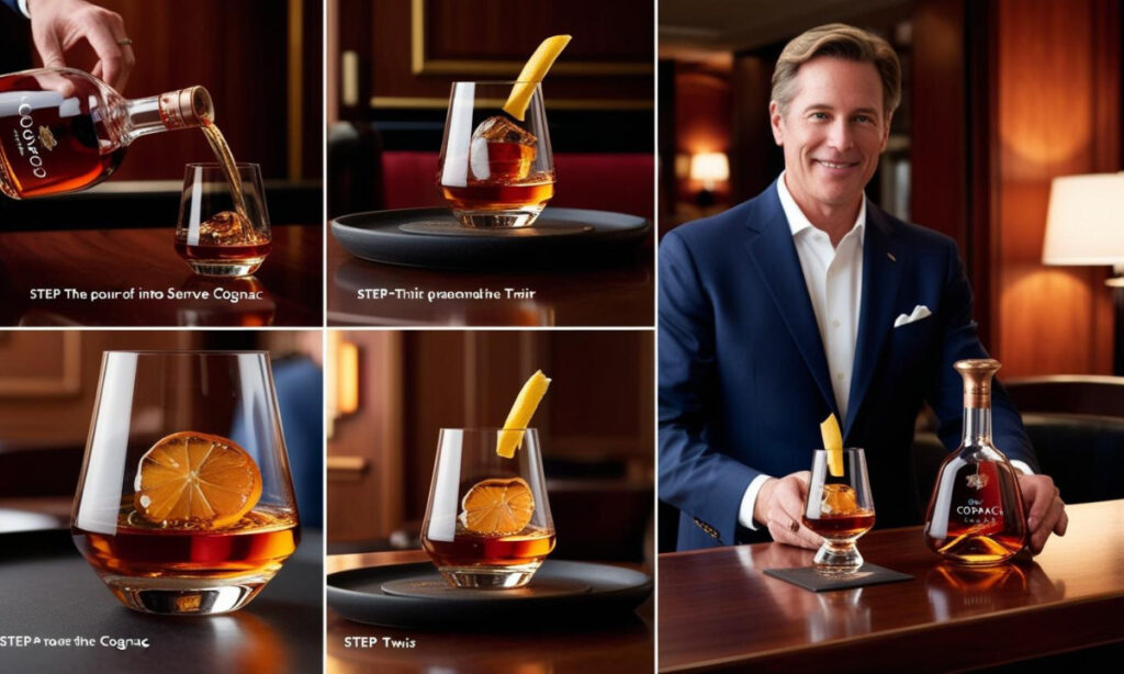 how to serve cognac