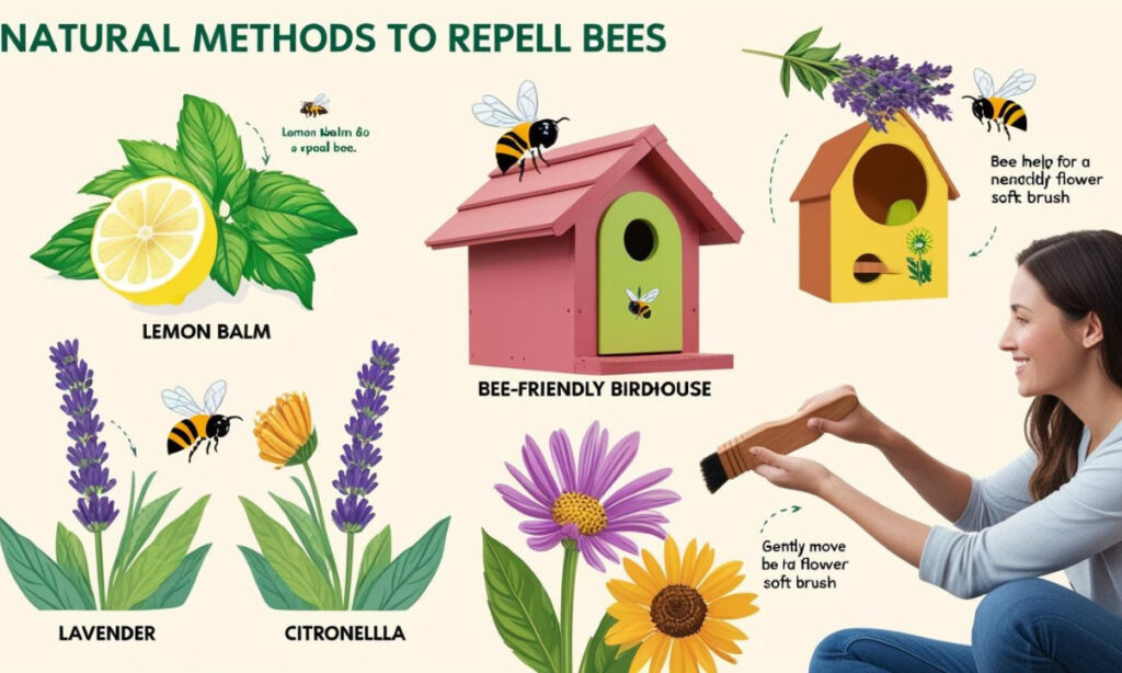 natural methods to repel bees