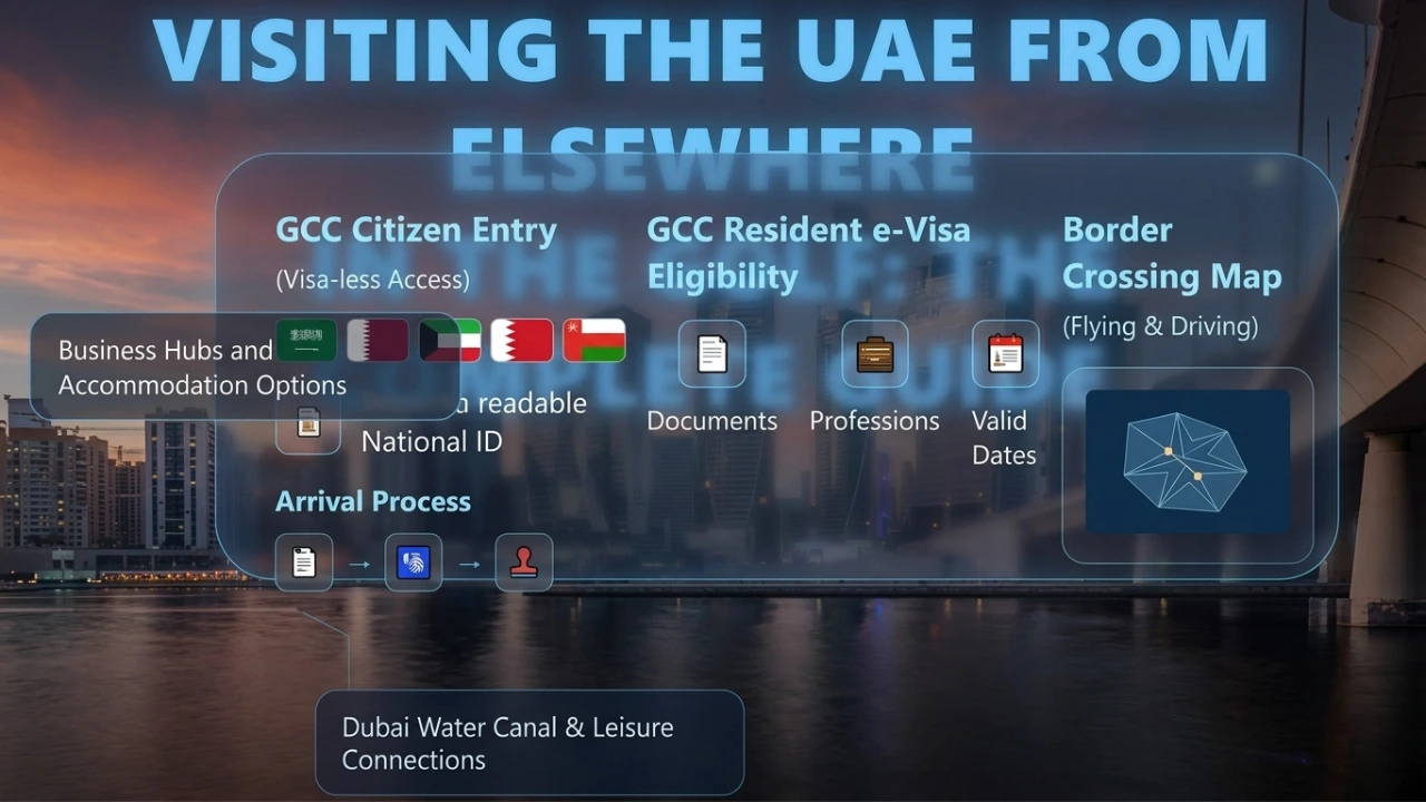 UAE visa and entry requirements for GCC residents