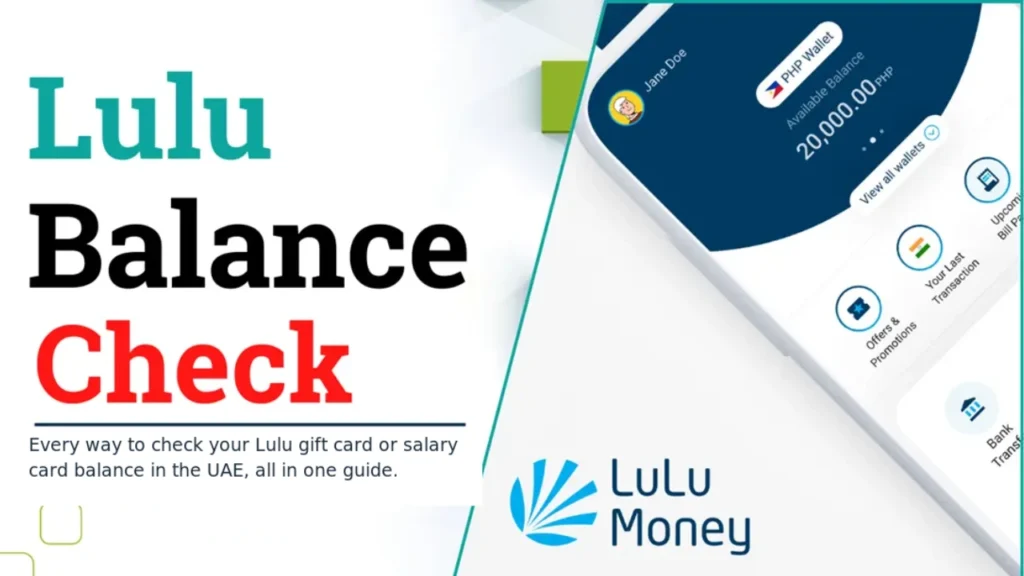 Lulu balance check