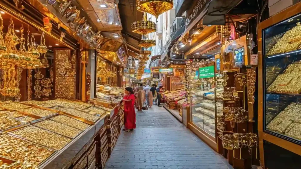 Gold Souk Dubai gold jewelry market